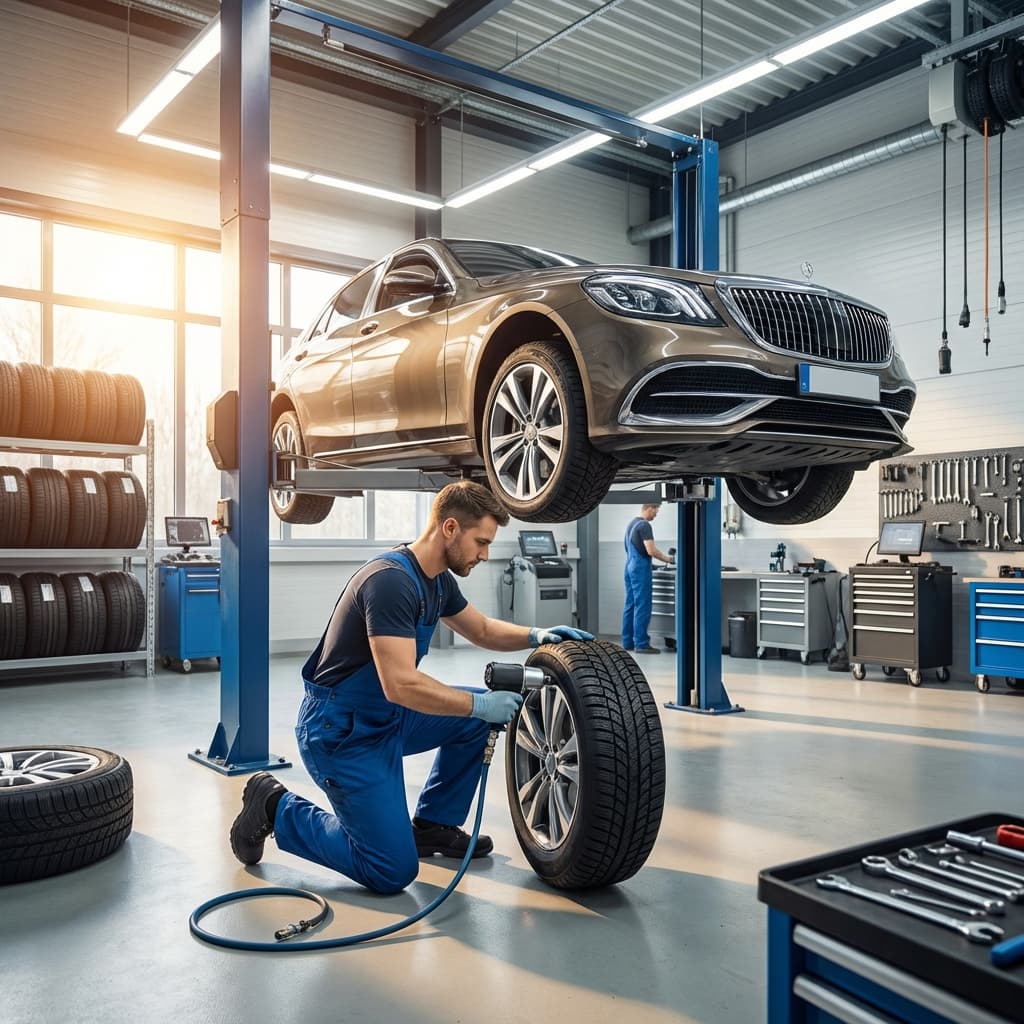 Professionell däckbyte hos Carbob AB